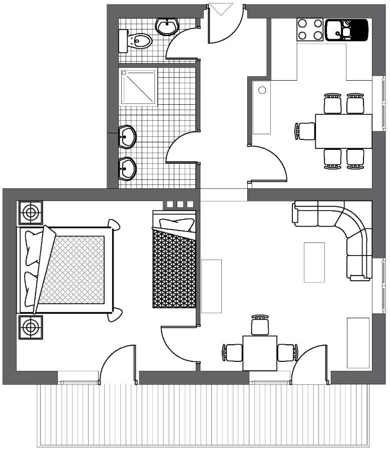 Апартаменти Haus Gentli Шрунс Екстер'єр фото